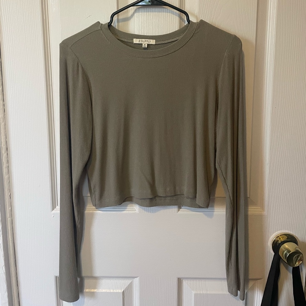 Z Supply crop long sleeve